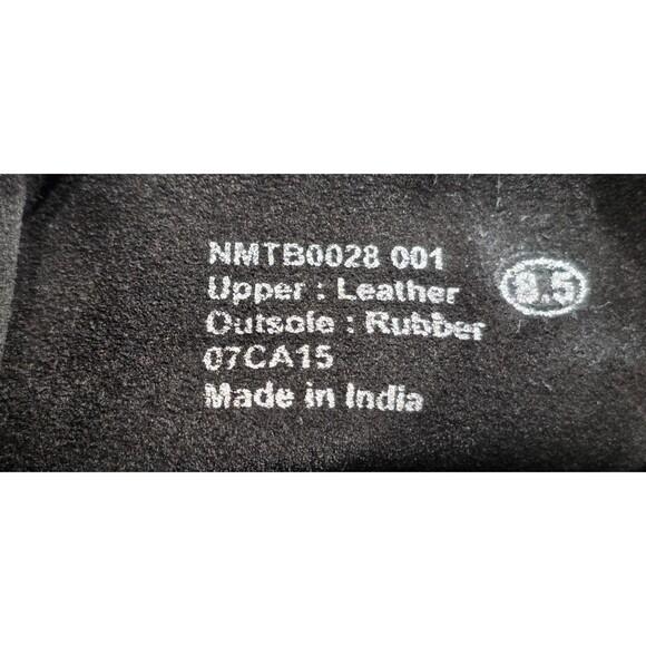 Naughty Monkey Suede Boots Over the Knee Fringe Black Boho Biker Western 8.5 - Picture 3 of 16